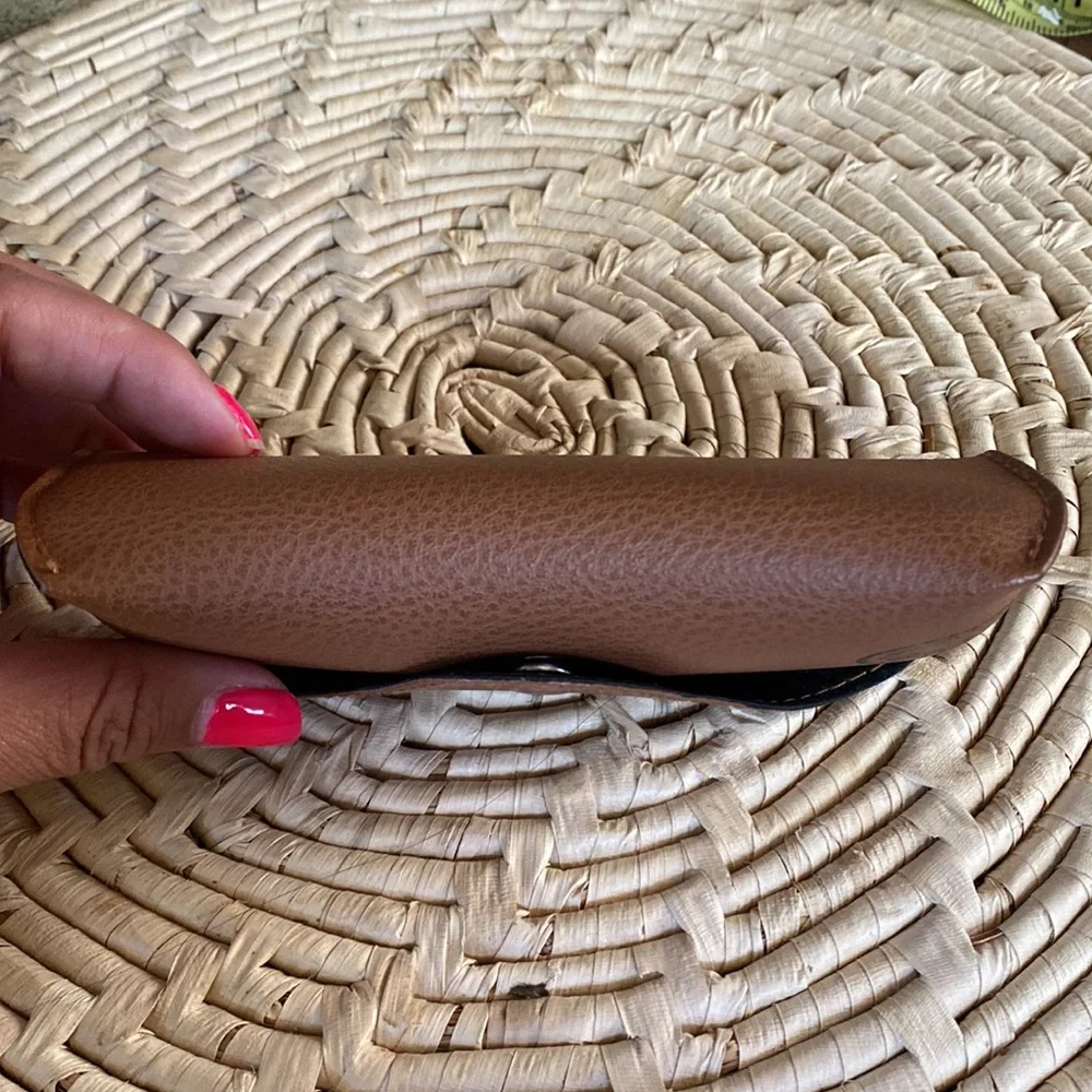 Ray-Ban Pebbled Leather Sunglasses Case